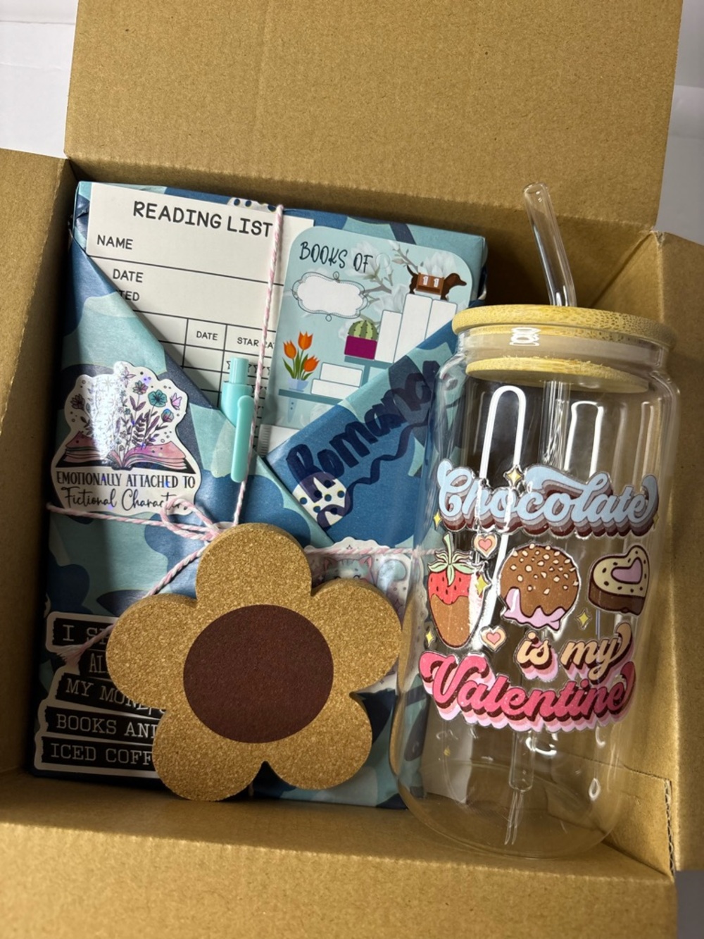 Blind Date With a Book & Mug | Cozy Reader Gift Set |
| Wrapped Book and Cup - Picture 3 of 6